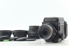 2 Lens Near MINT Mamiya RB67 Pro S Film Camera C 65 C 127 Lens 120 Back JAPAN