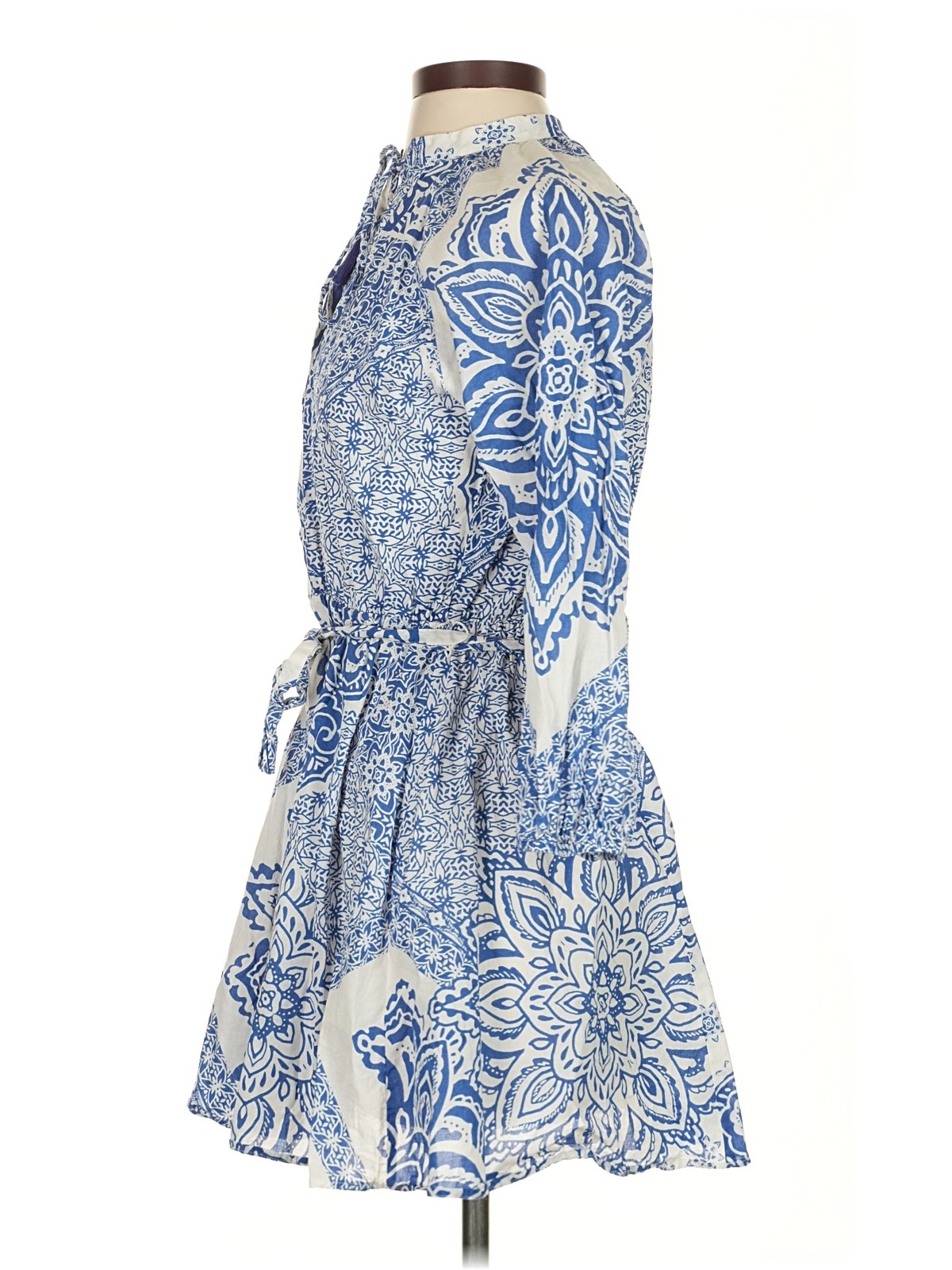 Zara Women Blue Casual Dress XS thumbnail 4