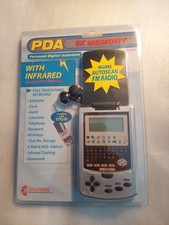 PDA personal digital assistant clock alarm calc phone infrared PD96IR stylus pen
