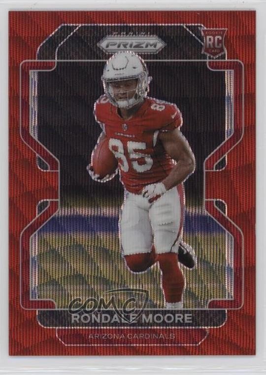 2021 Panini Prizm Rookie Red Wave Prizm 114/149 Rondale Moore #347 0u2j