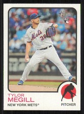 2022 Topps Heritage #140 Tylor Megill RC
