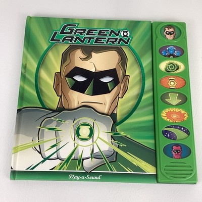 DC Comics Green Lantern Play A Sound Book Super Hero Hardcover Interactive 2011