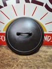 "Fully Restored" GRISWOLD #8 Cast Iron Dutch Oven Lid Small Logo Seasoned