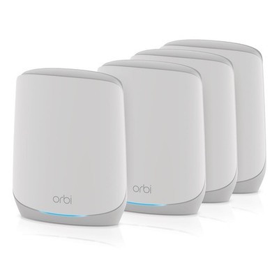 NETGEAR Orbi Whole Home Tri-Band WiFi 6 Mesh Network System (RBK754P)   Router