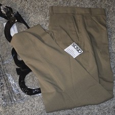ASOS DESIGN Slim Suit Pants Trousers 32x34 Brown Dress Casual Work Pant Slim Fit