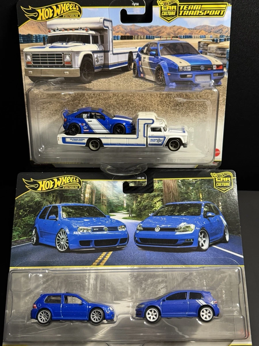 Hot Wheels Volkswagen Golf Contemporary Manufacture Diecast Cars