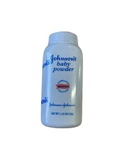 Vtg 90  s Johnson  s Baby Powder Mild Pink Label 1.5oz Talc Travel Size SEALED