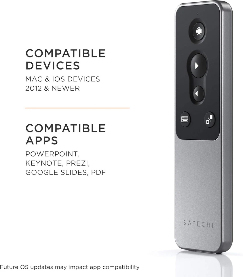 Bluetooth Presentation Remote, Wireless Presenter for PowerPoint & Keynote, for - image 4 of 4