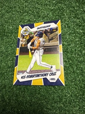 スポーツ選手 baseball card Robert Anthony Cruz Savannah Bananas Baseball Card 2026 Banana