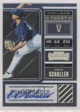 2018 Elite Extra Edition College Ticket Signatures 84/99 Reid Schaller Auto 09j5