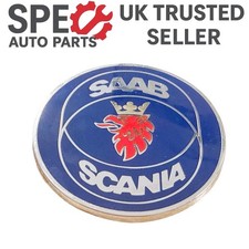 Saab 900 Classic Saab-Scania Rear Boot Badge Emblem 6941272 – Metal Version