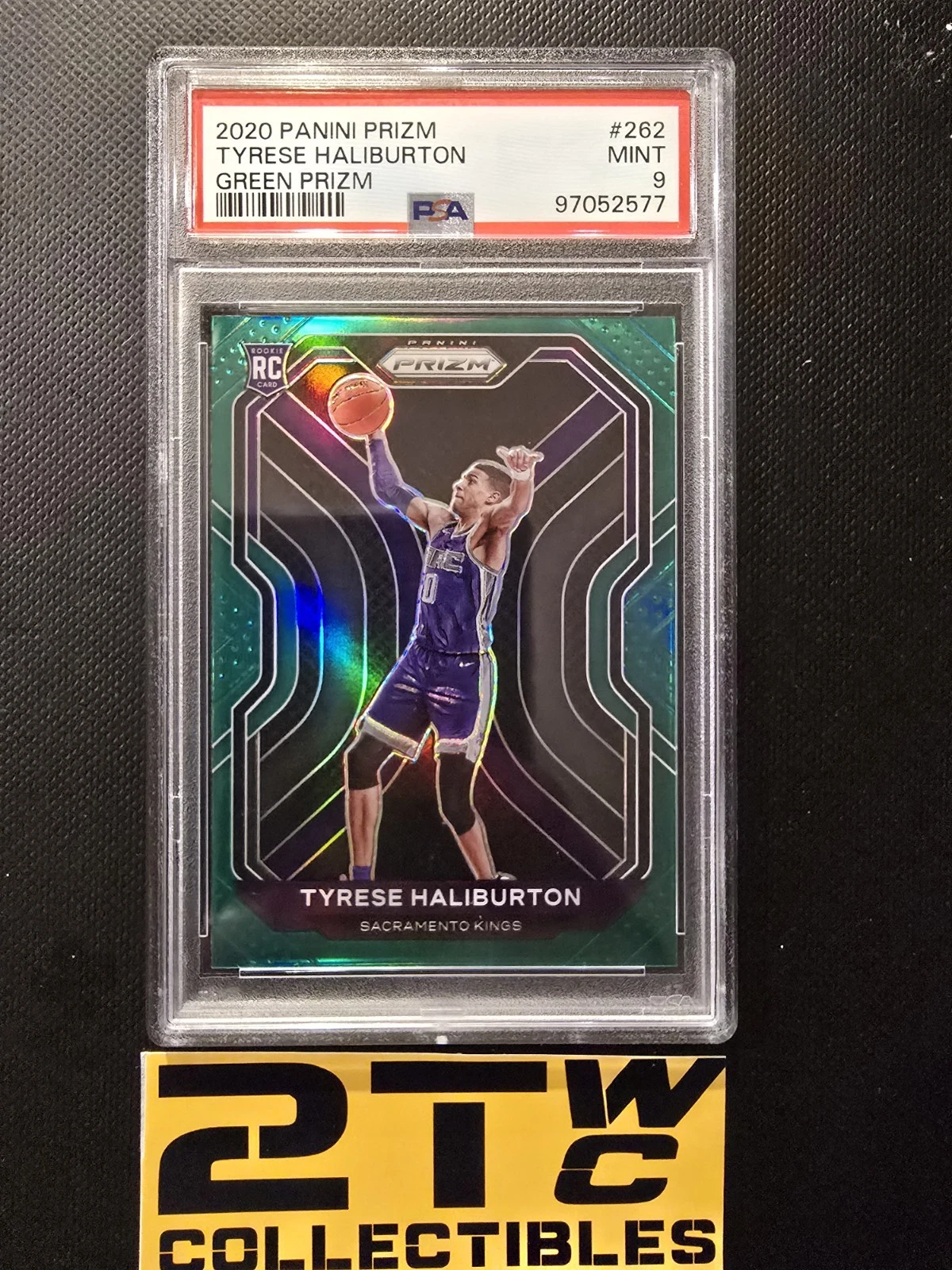 Tyrese Haliburton trading card
