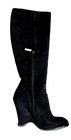 NEW TWICE WOMEN'S BLACK SUEDE WINTER BOOTS size 6 ITALY — photo 10