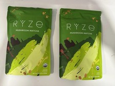 RYZE Mushroom Matcha Tea Blend - Organic Functional Mushrooms - 30 Servings -New