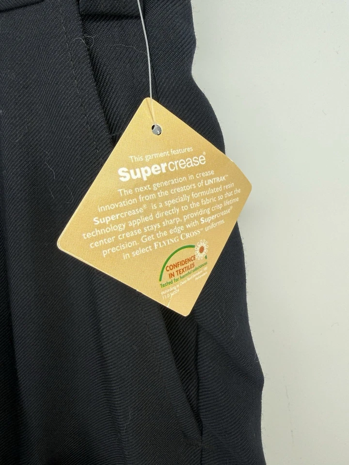 Flying Cross flex waist fechheimer cargo utility Pockets Navy 38 REG wool blend - Image 3 of 4