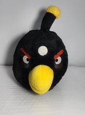 RARE Angry Birds Plush  5" White Spot Bomb  CWT2010