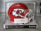Dwayne Bowe Autographed Kansas City Chiefs Red Speed Mini Helmet JSA COA