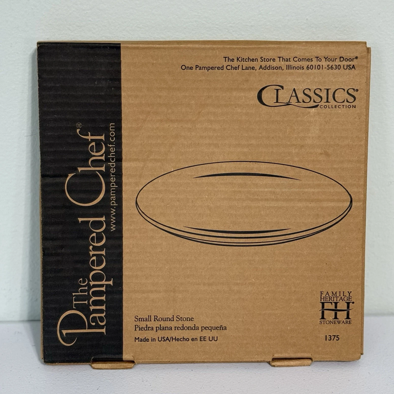 Pampered Chef Classics Collection Small Round Stone 10” #1375
Opens in a new window or tab