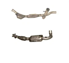 Fits 97-98 for Ford F150 4.6L 4 Wheel Drive 4 Catalytic Converters Eng Y Pipe