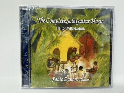 Complete Solo Guitar Music Villa-Lobos Fabio Zanon CD - NEW SEALED