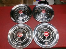 Vintage 1954 Chevy Belair 150210 15 Hubcaps Wheel Covers Vintage 1954 Chevy Belair 150210 15 Hubcaps Wheel Covers