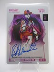 Bo Jackson Battle Arena Alpha HEX Auto Buckshot #8/10 Buck Showalter BFA-38