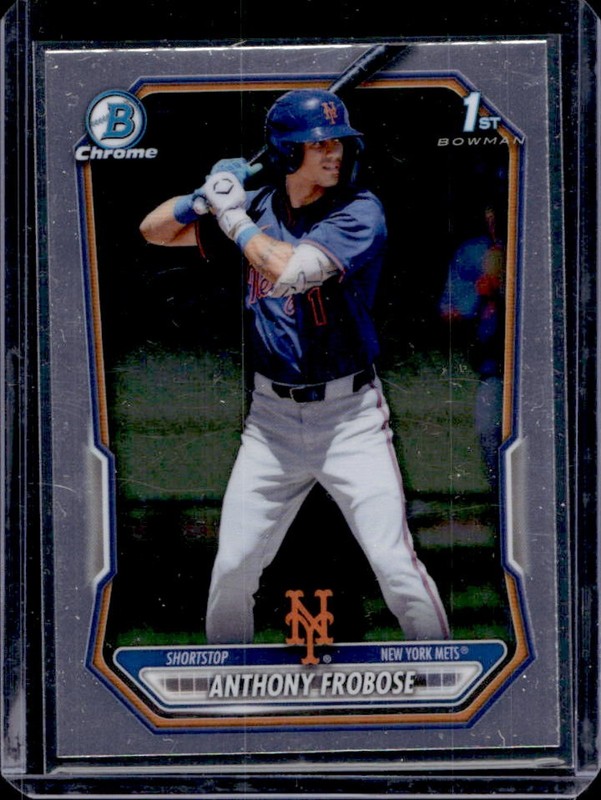 2026 Bowman Anthony Frobose Chrome 1st Prospect #BCP-85 Mets