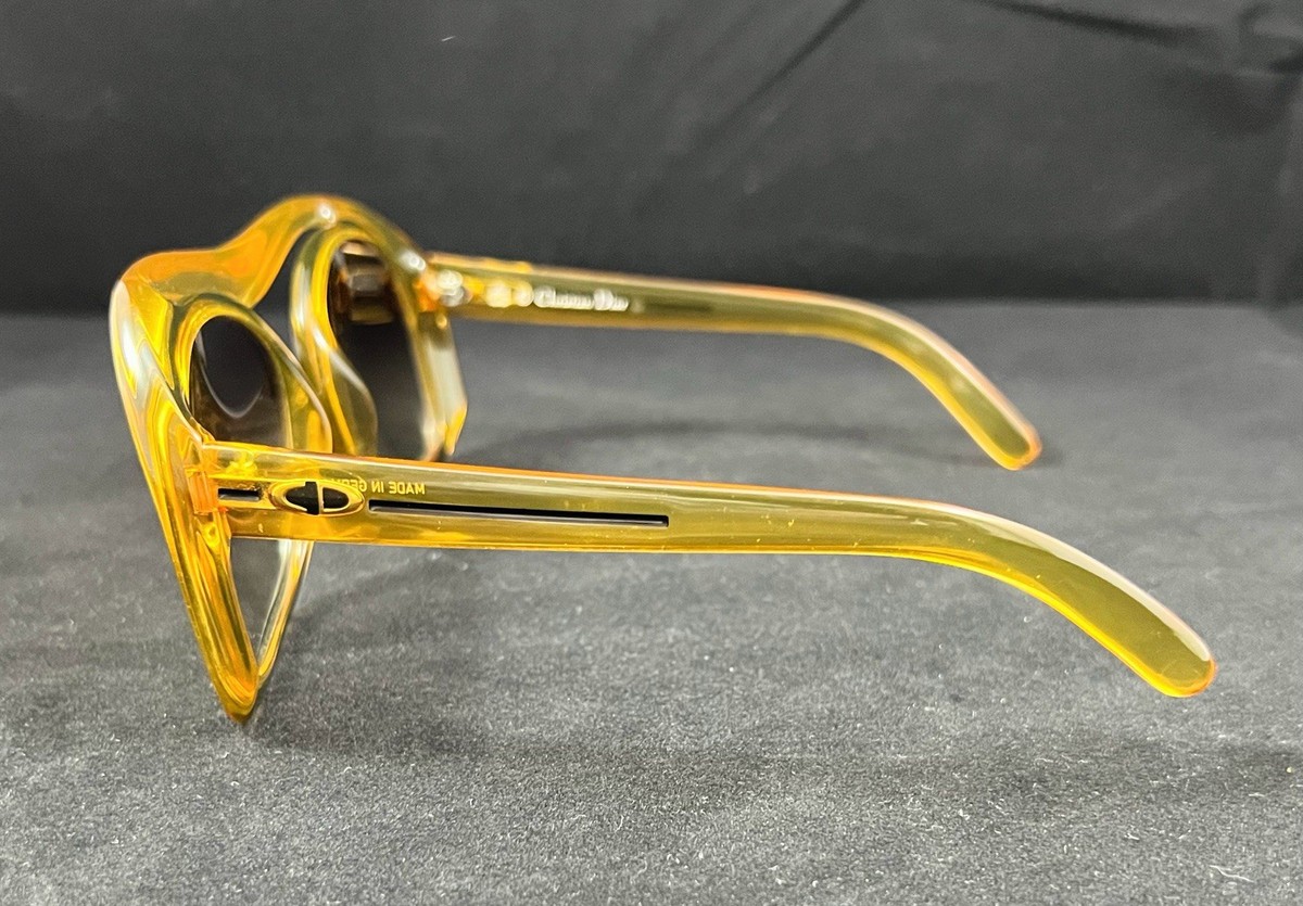 Christian Dior Sunglasses Vintage 2043 10 Bridgeless Space Age