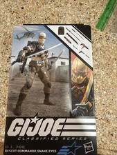 Hasbro GI Joe Classified Series Desert Commando Snake Eyes  92 NIB