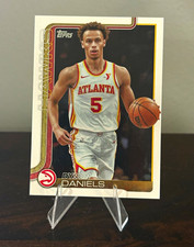 Topps Chrome 2024-25 Dyson Daniels Atlanta Hawks Basketball Base Set Card #64
