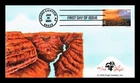 US COVER GRAND CANYON ARIZONA AIR MAIL FIRST DAY ISSUE PUGH HAND PAINTED