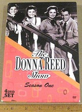 Classic B&W T.V. Sitcom 1958 DONNA REED SHOW Season 1 All 37 Episodes 4 DVD Set