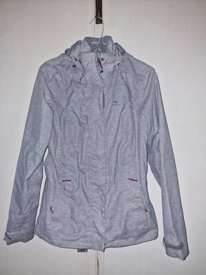 Grey raincoat size 10 Decathlon