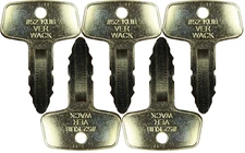 Fits #52 (53630) Kubota/Thomas/Vermeer/Wacker Replacement Key *5 Pack*