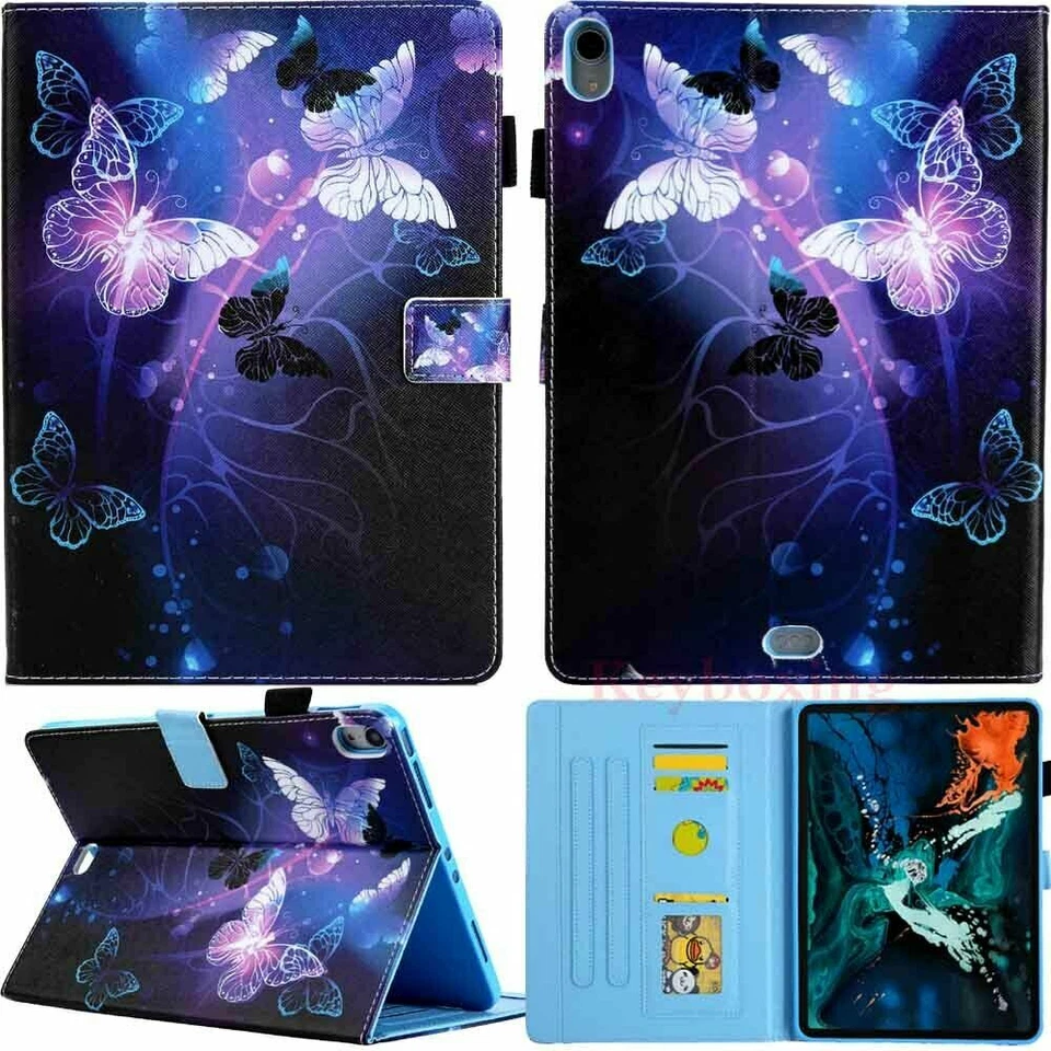 For iPad Air 3rd Gen Mini 5 2019 iPad 5th 6th Gen Leather Stand Smart Case Cover - Image 2 of 4