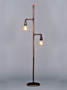 Vintage Steampunk Retro Style Floor Lamp Light Iron Retro Style Floor Lamp Light Iron