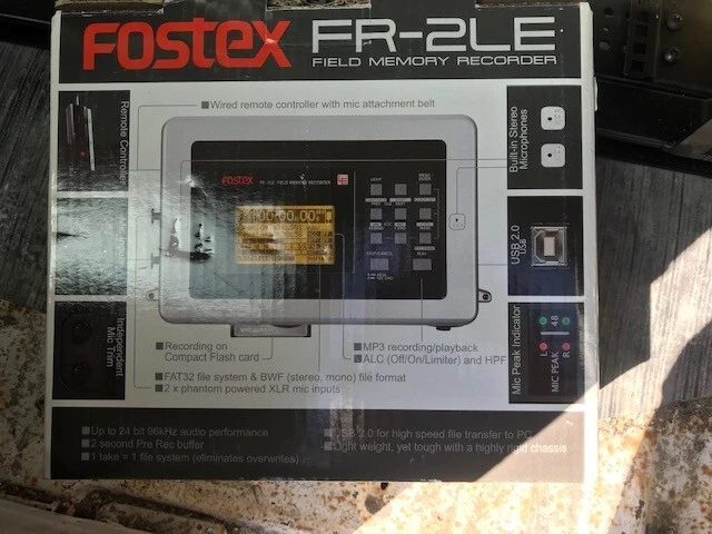 Fostex FR-2LE Field Memory Recorder Portable Audio - Image 2 of 4