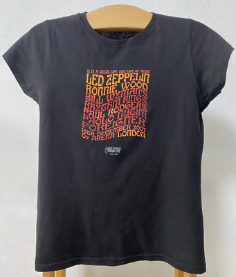 Y2K Led Zeppelin Ahmet Ertegun Tribute Concert T-Shirt - O2 Arena London 2007 L
