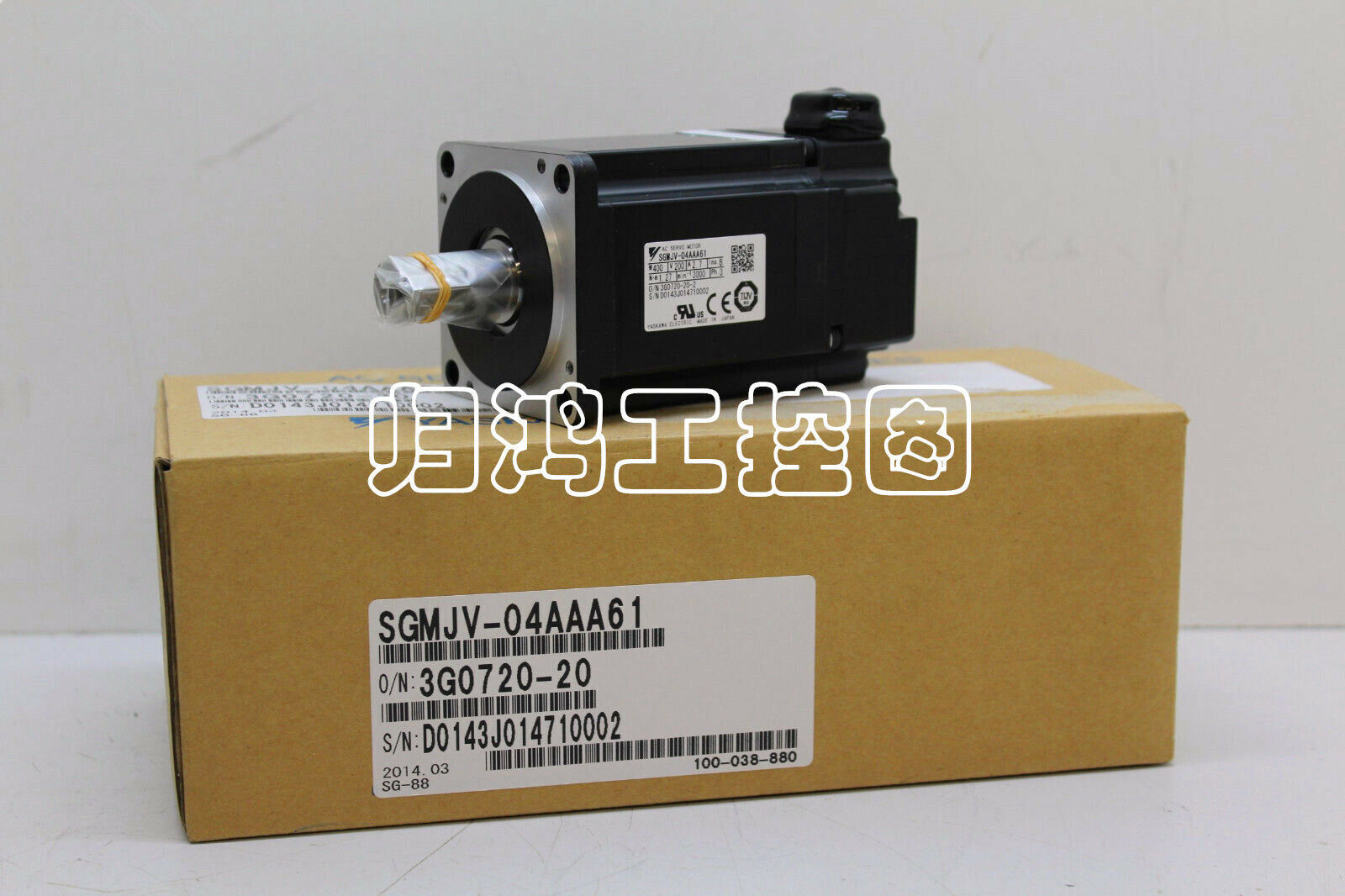 YASKAWA SGMJV-04AAA61 SERVO MOTOR SGMJV04AAA61 New In Box Expedited Shipping