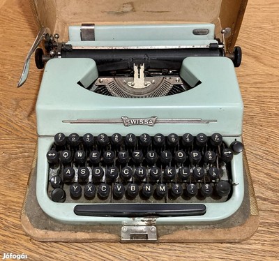 Rare Typewriter Swissa Junior Vintage Typewriter Swissa Old -  Finland