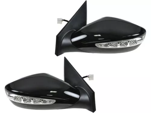 For Sonata 11 12 13 Power Heated With Signal Light Side Mirror Pair