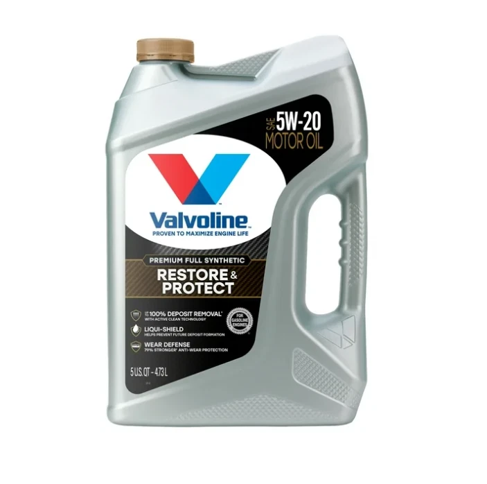 2 pack Valvoline Restore & Protect Full Synthetic 5W-20 Motor Oil 5 QT - Image 2 of 4