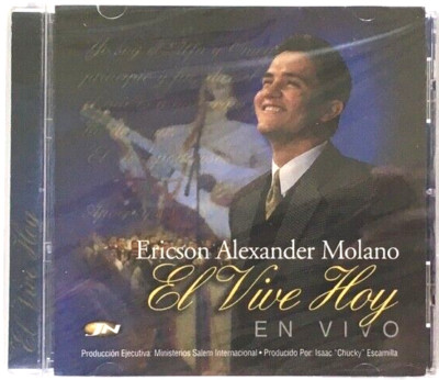 El Vive Hoy Ericson Alexander Spanish CD Christian Music Iglesia Jesus