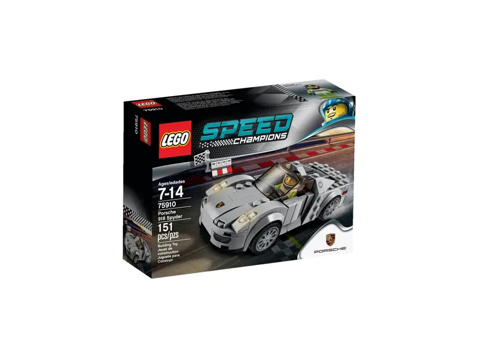 Lego Porsche 918 Spyder 75910 SPEED CHAMPIONS Minifigure Building