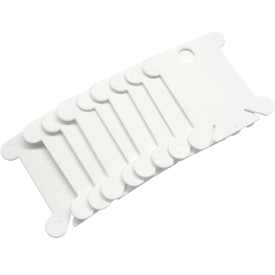 200pcs Plastic Embroidery Floss Bobbins Craft Thread Storage Holder Organizer - Image 4 of 4