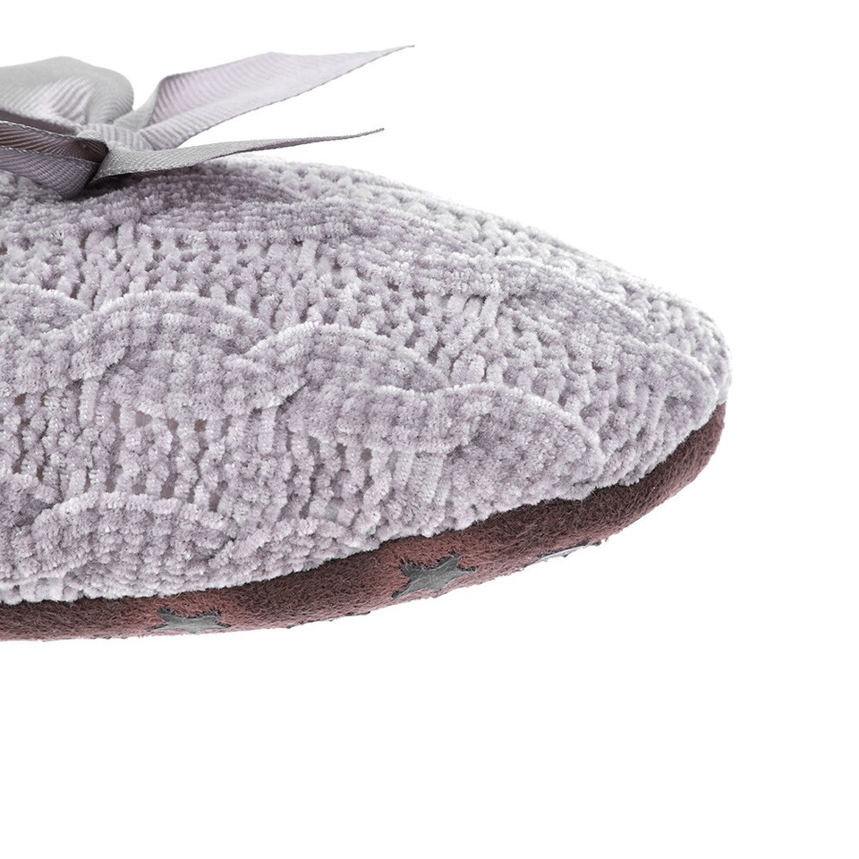 Ballerina Slipper Socks Cute Home Slipper with Bow House Shoes Comfy