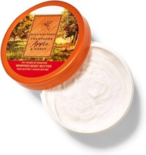 BATH  BODY WORKS CHAMPAGNE APPLE  HONEY WHIPPED BODY BUTTER MOISTURIZER LOTION