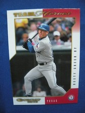 2003 Donruss baseball Team Heroes GLOSSY Rusty Greer Texas Rangers #524