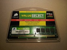 Carte mémoire CORSAIR 512Mb DDR2 533Mhz PC2-4200 NEUVE