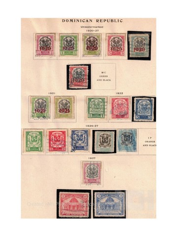 Dominica Republic Large Stamp Collection 1867-1964 - Picture 5 of 24